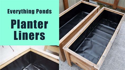 how to line a wooden planter box with metal|lining planter boxes with plastic.